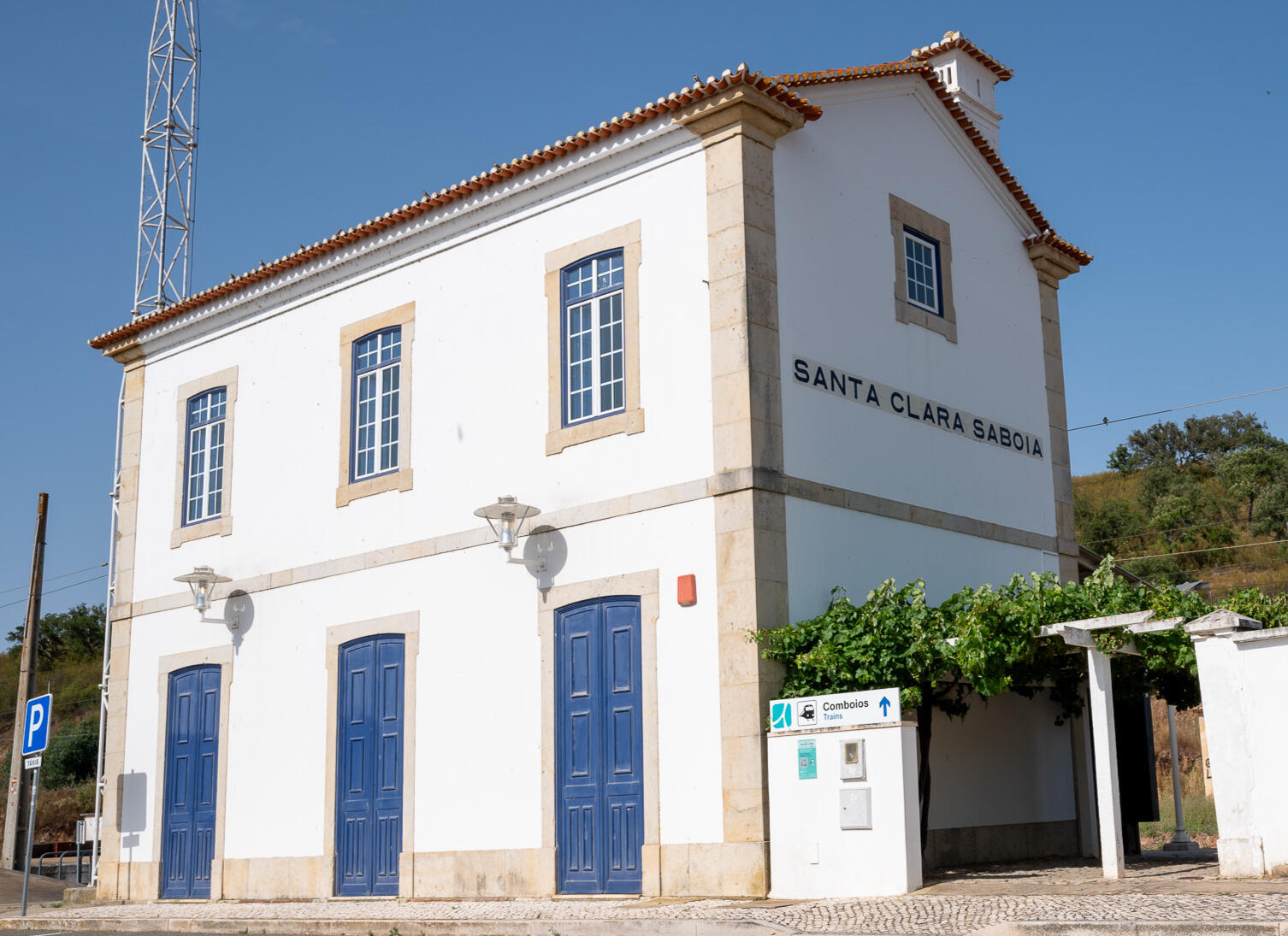 Alentejo countryside near Sabóia and Santa Clara reservoir Rural landscape near Sabóia Odemira close to Barragem de Santa Clara Alentejo
